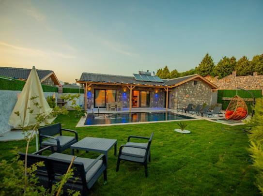 Villa Ege & Villa Yigit & Villa Yagiz - Happy Villalari フェティエ エクステリア 写真