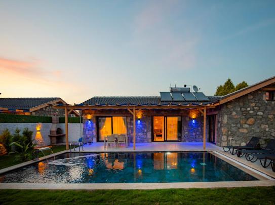 Villa Ege & Villa Yigit & Villa Yagiz - Happy Villalari フェティエ エクステリア 写真